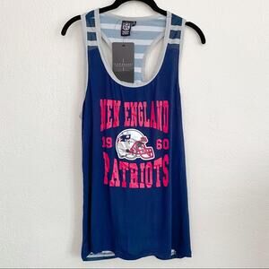 NFL Team Apparel New England Patriots Jersey Tank Size XL